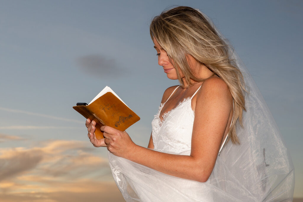 intimate sunset lake tahoe elopement ceremony on the docks 