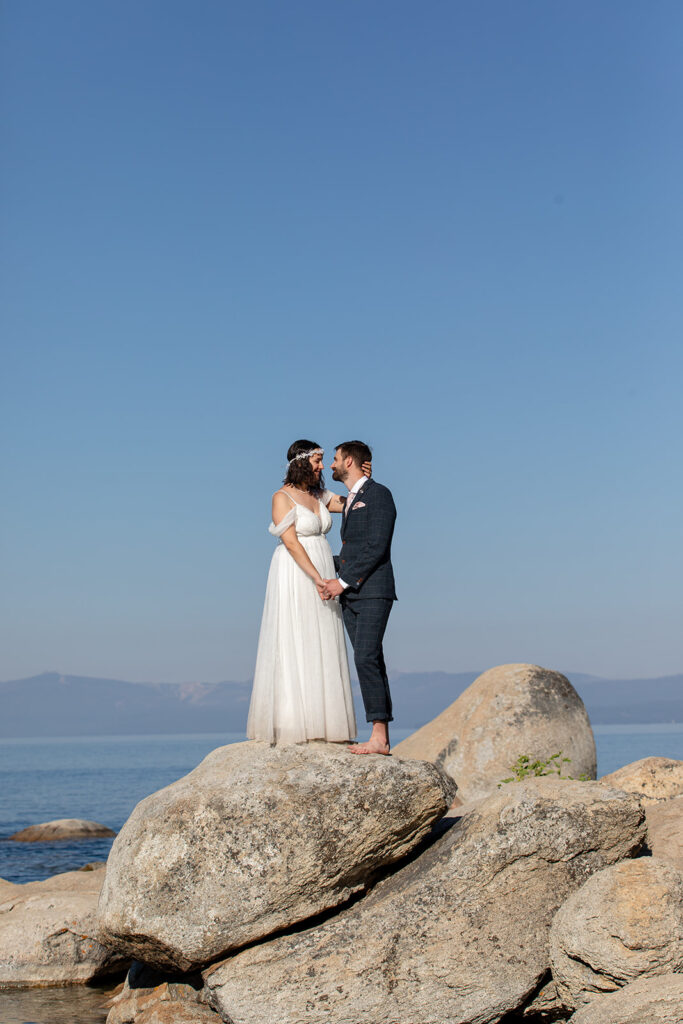 dreamy elopement in Lake Tahoe