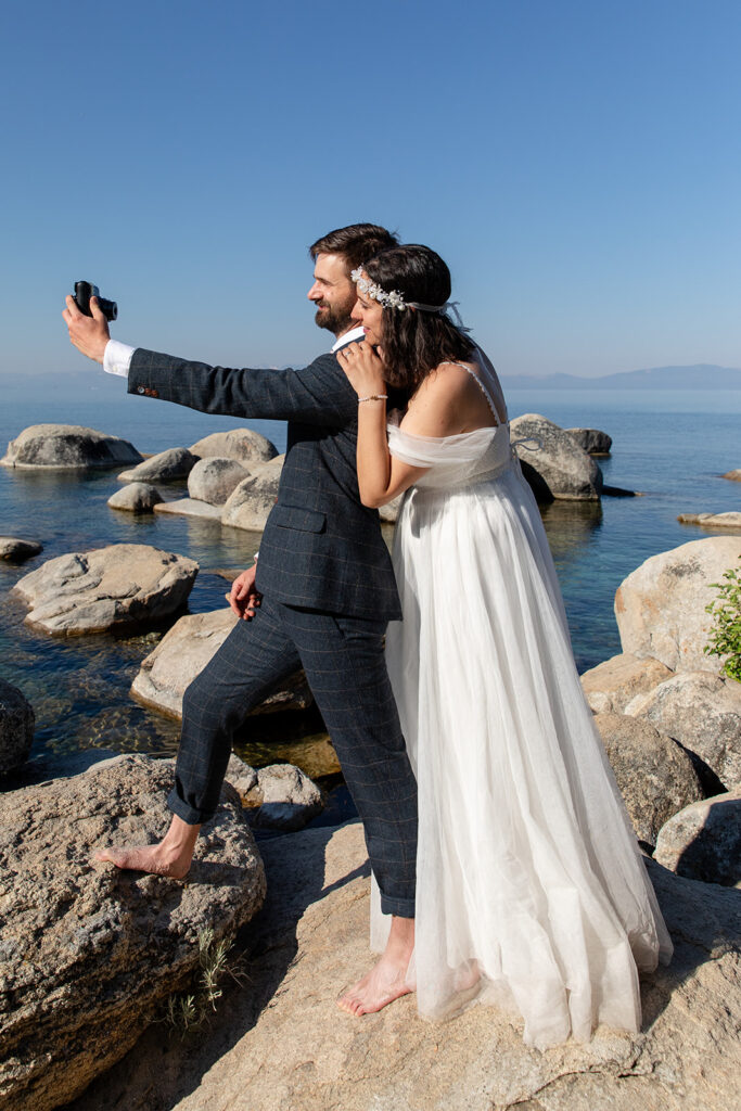 dreamy elopement in Lake Tahoe