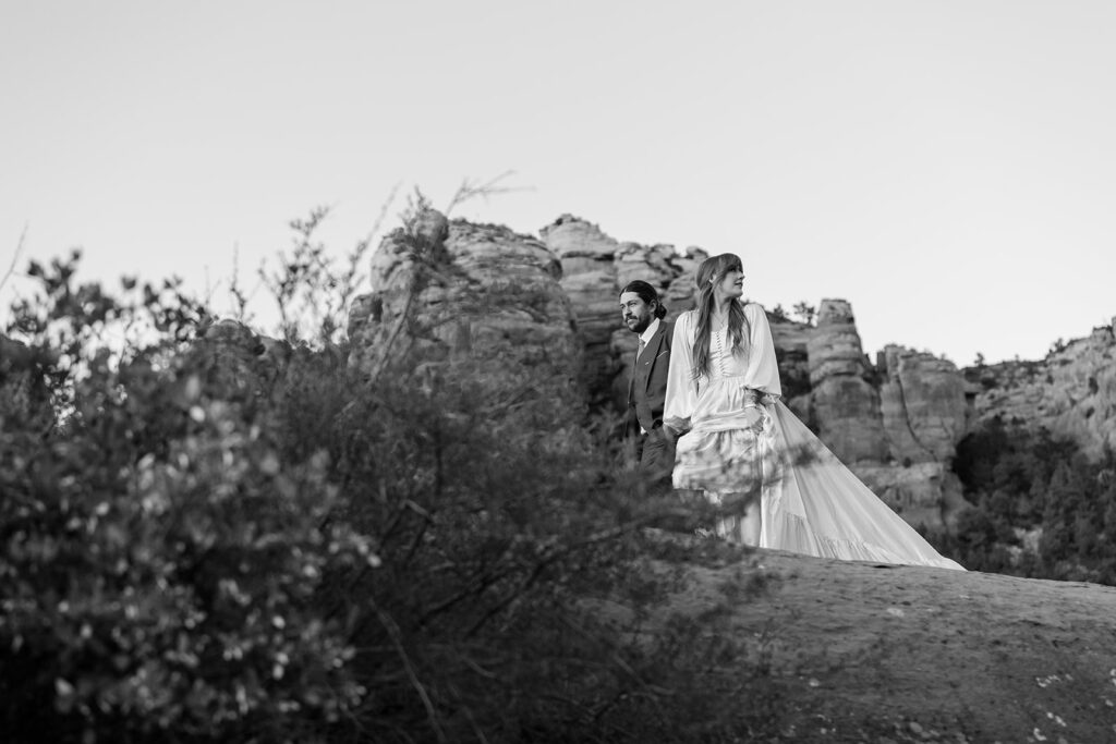 intimate vow renewal in sedona az