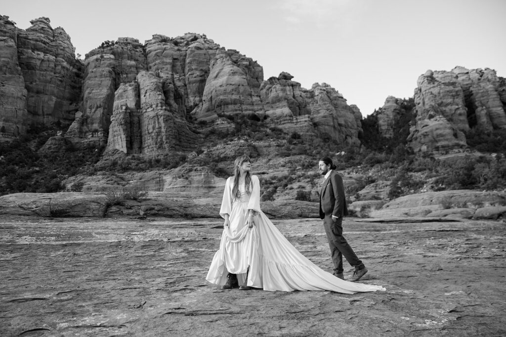 intimate vow renewal in sedona az