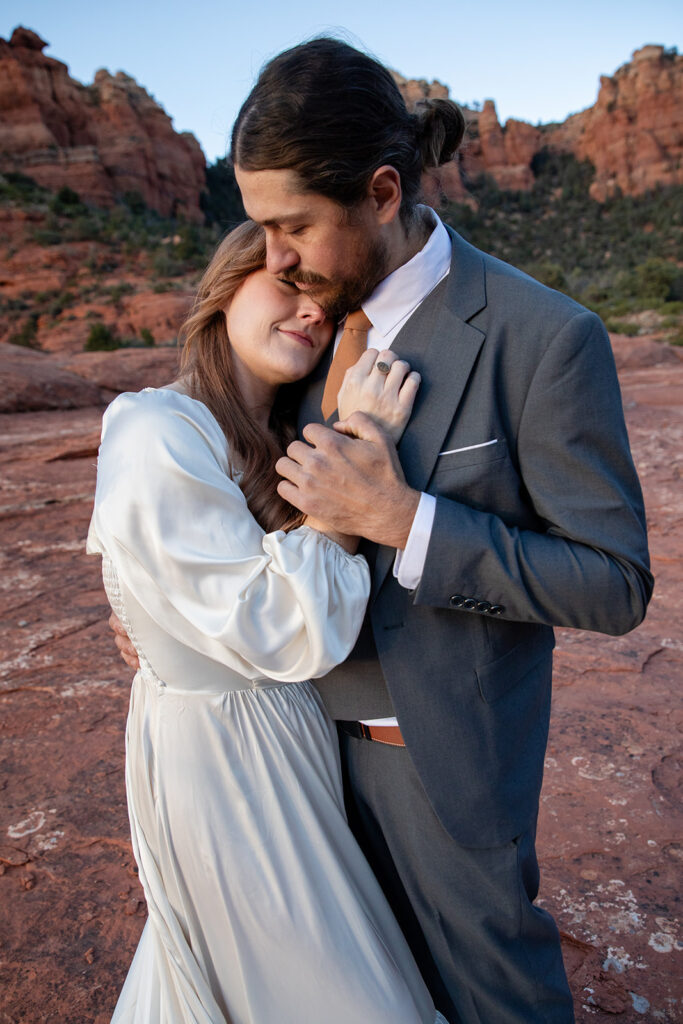 intimate vow renewal in sedona az