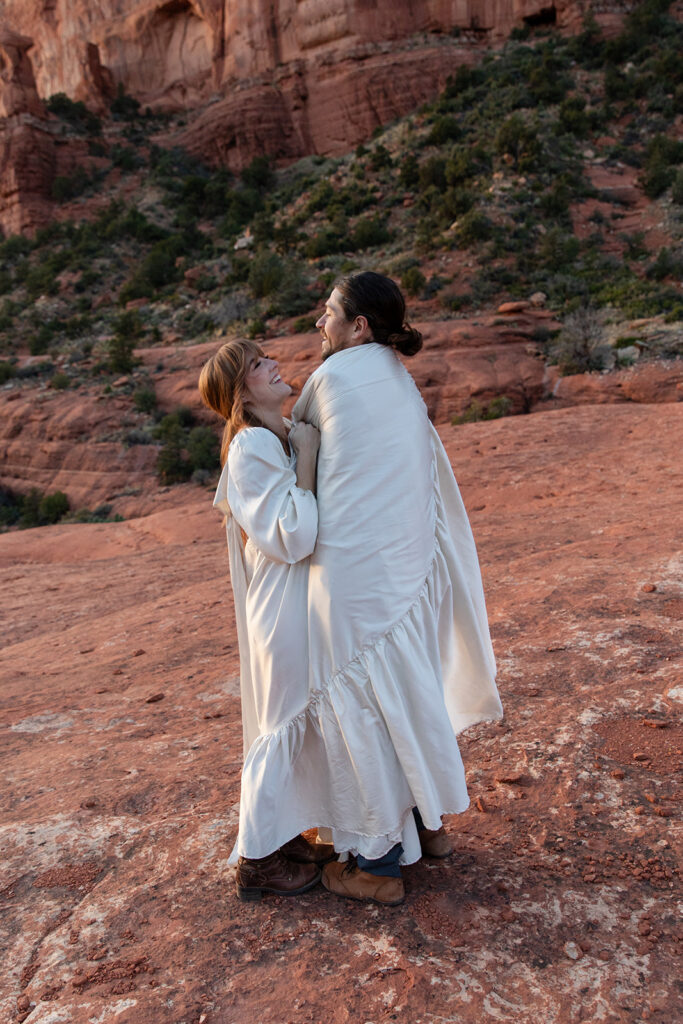 intimate vow renewal in sedona az