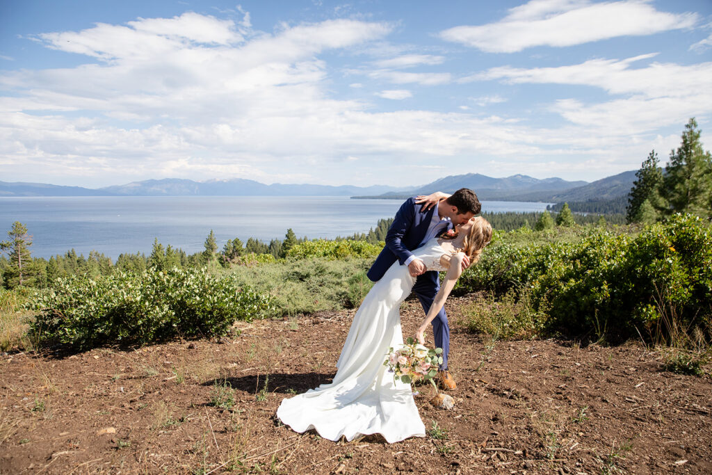 dreamy lake tahoe elopement with stunning scenery