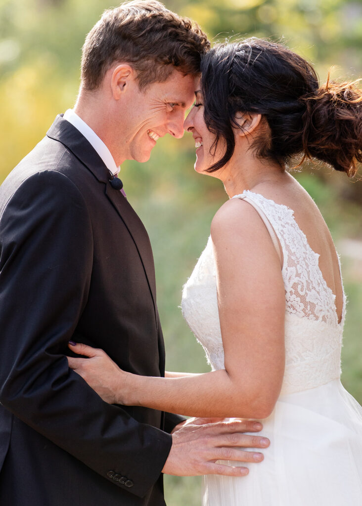 dreamy forest elopement photos at Monkey Rock, Lake Tahoe