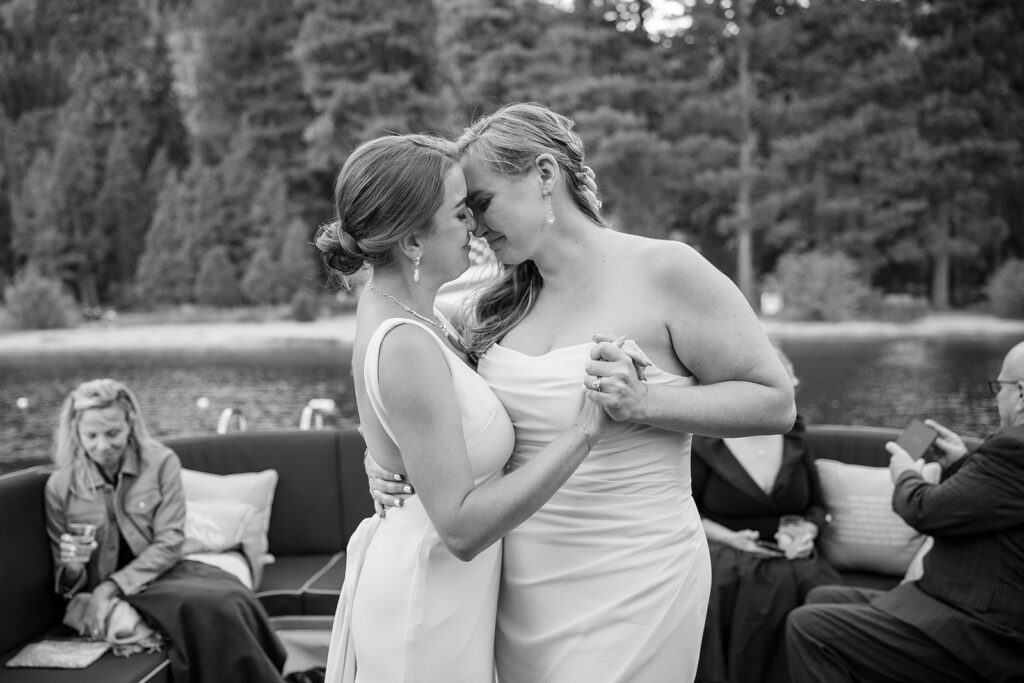 elopement couple first dance